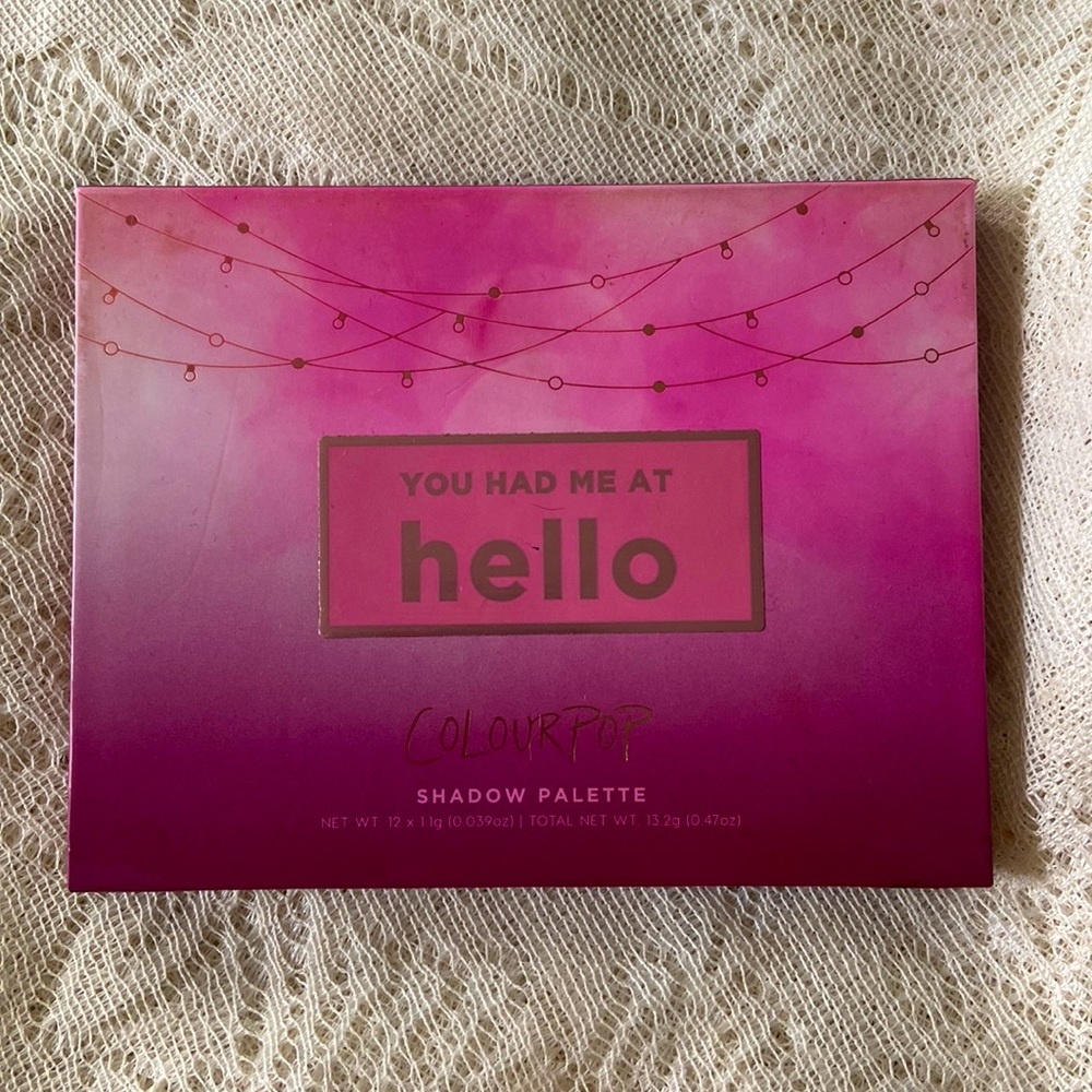 Colourpop “You had me at Hello” Palette